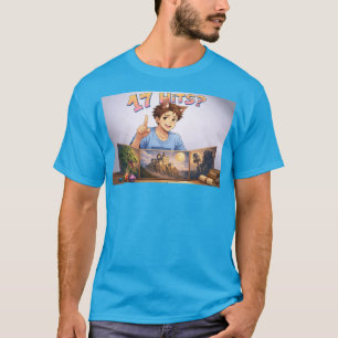 Camiseta 17 HITS? Funny RPG Anime T-Shirt Dungeon Master