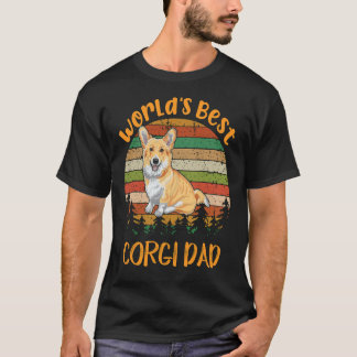 Camiseta 17 Melhor Pai Corgi do Mundo
