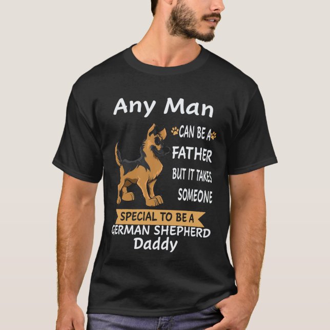 Camiseta 17 Qualquer Homem Pode Ser Pai Mas É Preciso Algué (Frente)