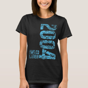 Camiseta 18ª Menina de Aniversário 18 Anos 2004 7