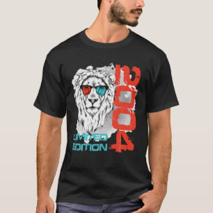 Camiseta 18ª Menina De Aniversário 18 Anos 2004 Engraçado