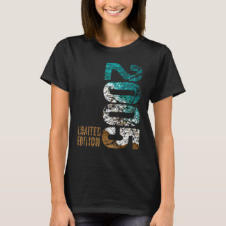 Camiseta 18ª Menina de Aniversário 18 Anos 2005 Engraçado P