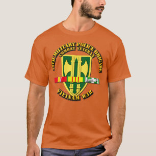 Camiseta 18ª MP Bde Vietnamw SVC Ribbons