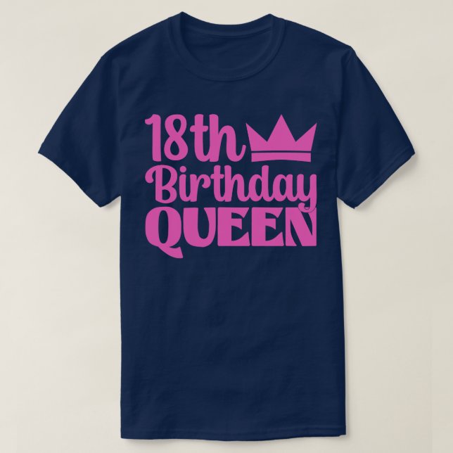 Camiseta 18ª Rainha de Aniversário (Frente do Design)