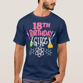 Camiseta 18º aniversário do Science Biology Chemistry Party