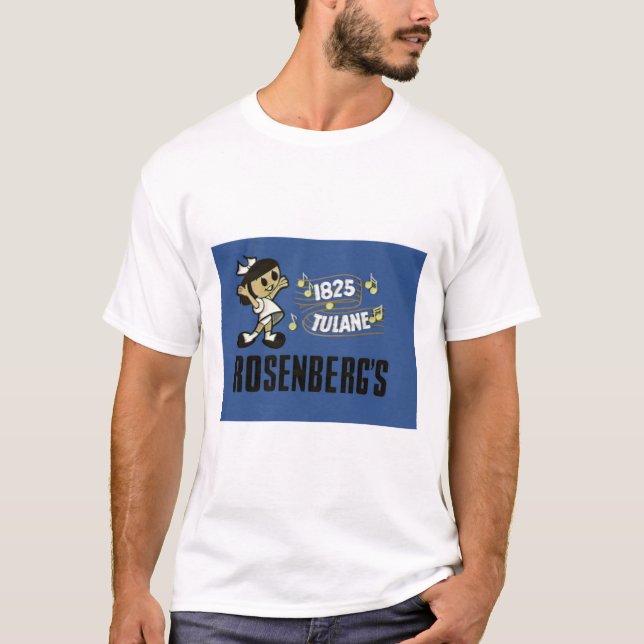 Camiseta 1825 Tulane Rosenberg's New Orleans LA. (Frente)