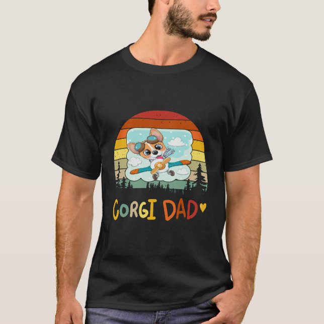 Camiseta 182 Corgi Pai (Frente)