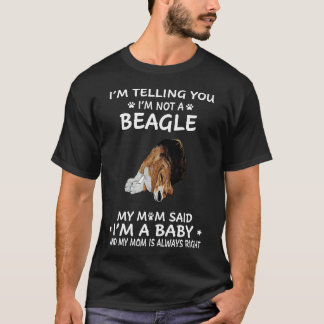 Camiseta 185 Estou dizendo que não sou um Beagle