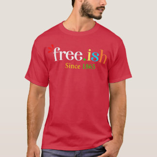 Camiseta 1865 Acentos de Imagem de História Negra