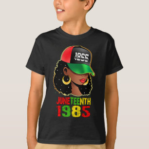 Camiseta 1865 Décima Sétima Celebração da Liberdade Afro-Am