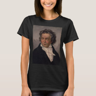 Camiseta 1870 Compositor Alemão Ludwig Van Beethoven, Piani