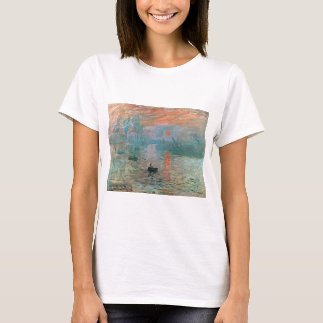 Camiseta 1872 Claude Monet (Frente)