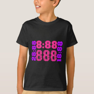 Camiseta 1888.888 Números de anjo 888