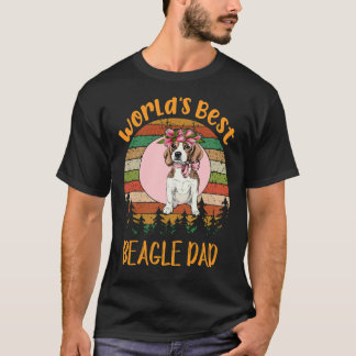 Camiseta 188 Melhor Pai de Beagle do Mundo