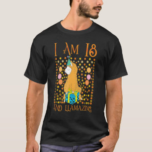 Camiseta 18.º aniversário para as raparigas Filha Seus 18 a