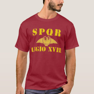 Camiseta 18 18a legião romana antiga - Eagle