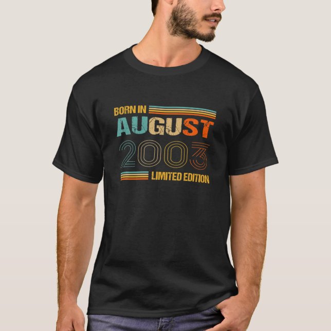 Camiseta 18 Aniversário de 2003 (Frente)