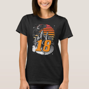 Camiseta 18 anos 18.o aniversário 28