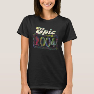 Camiseta 18 Anos Decoração de Aniversário de 18 Anos Épico