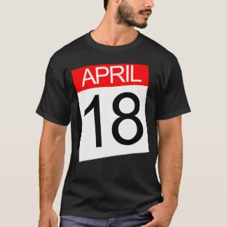 Camiseta 18 De Abril
