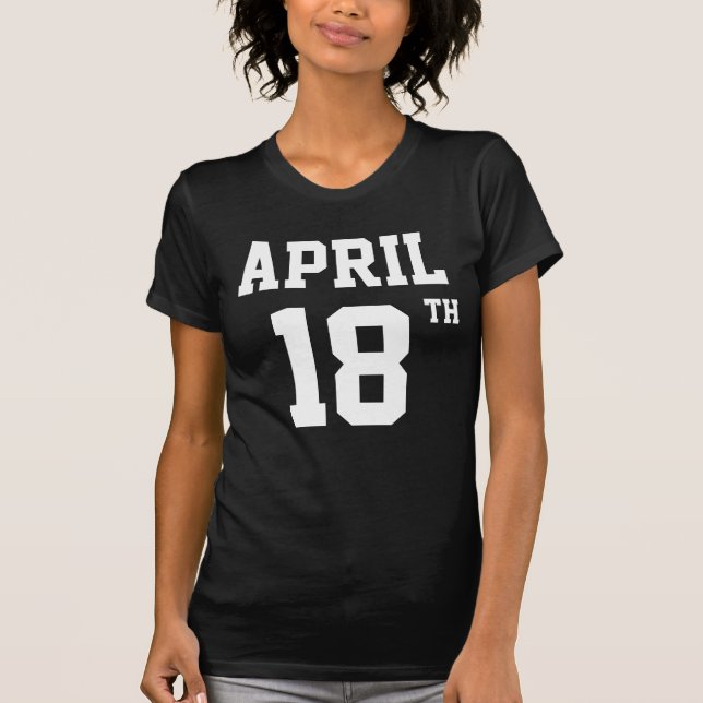 CAMISETA 18 DE ABRIL T-SHIRT (Frente)