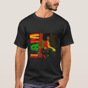 Camiseta 18 de junho de 1865 A Liberdade Americana Africana
