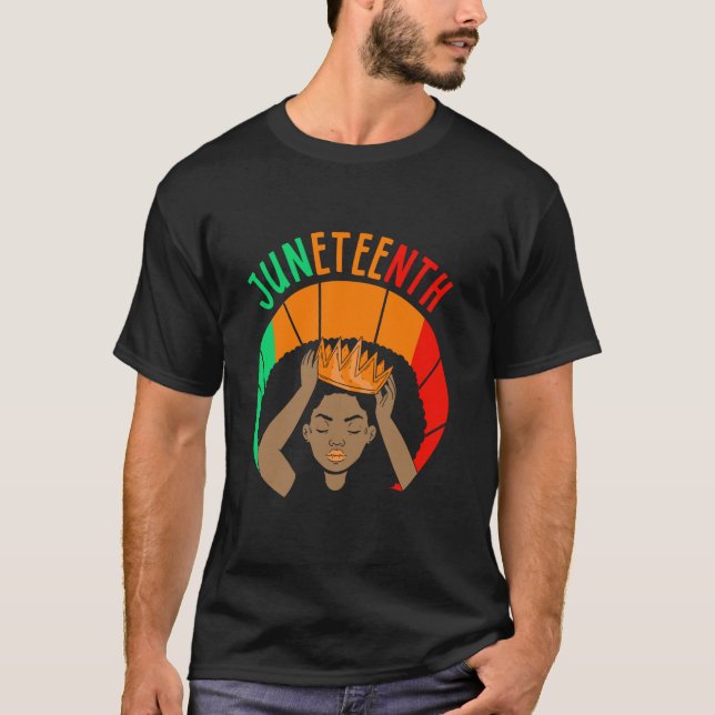 Camiseta 18 de junho de 1865 África Estados Unidos da Améri (Frente)