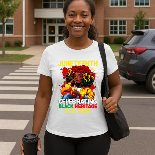 Camiseta 18 de junho de 1865 Celebração Patrimônio Negro