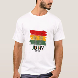 Camiseta 18 de junho de 1865 Dia da Liberdade de Exmancipaç