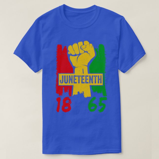 Camiseta 18 de junho de 2016 História Negra Africana-Americ (Frente do Design)