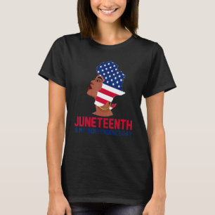 Camiseta 18 de junho é o dia da minha independência