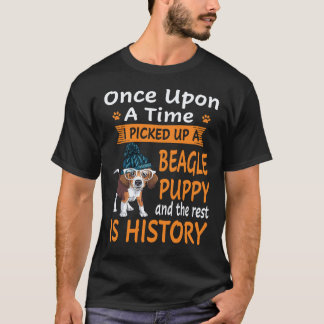 Camiseta 18 Era Uma Vez - Cachorrinho Beagle Beagle