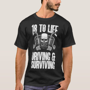 Camiseta 18 Sobrevivência do condutor do caminhão
