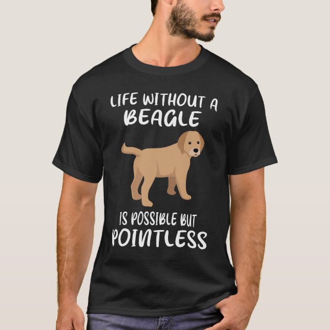Camiseta 18 Vida Sem Beagle (Frente)