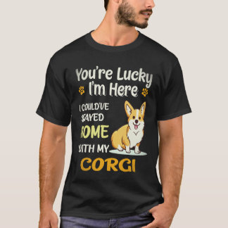 Camiseta 18 Você é Corgi Sortudo