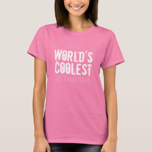 Camiseta 18o As pessoas de 18 anos as mais frescas B18B do