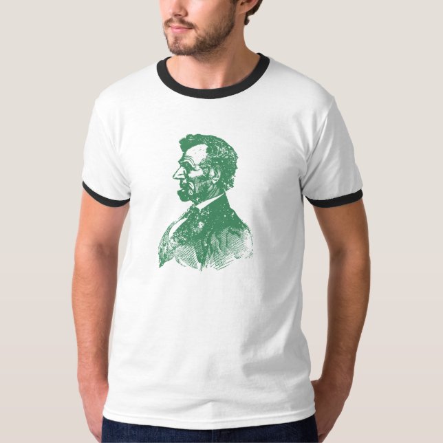 Camiseta 19º C. Abe Lincoln, verde (Frente)