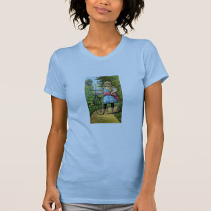 Camiseta 19º C. Rapariga e seu triciclo