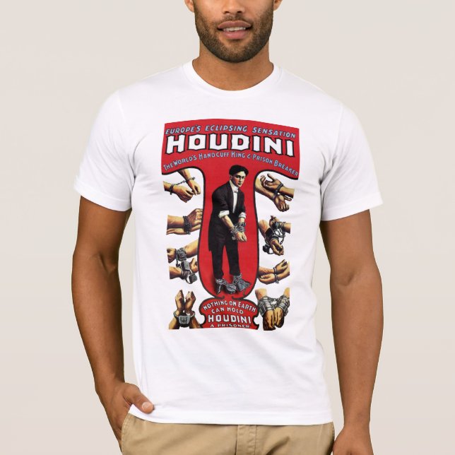 Camiseta 1900s de Houdini (Frente)