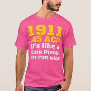 Camiseta 1911 Acessórios 1911 45 Acp Para Homens Tiro Espor