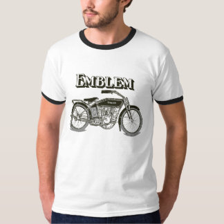 Camiseta 1914 motocicletas do emblema