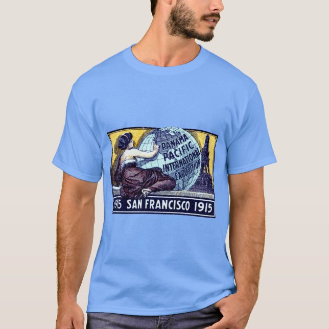 Camiseta 1915 San Francisco Exposition Oversized (Frente)