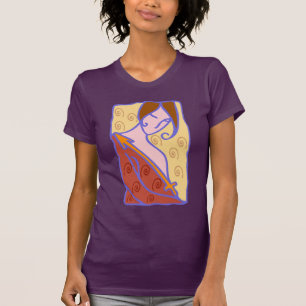 Camiseta 1920 Sagittarius Mulher de laranja