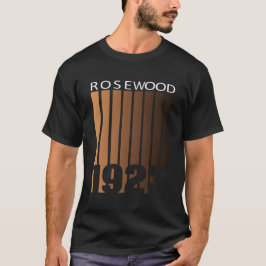 Camiseta 1923 Massacre de Rosewood Centenário História Negr