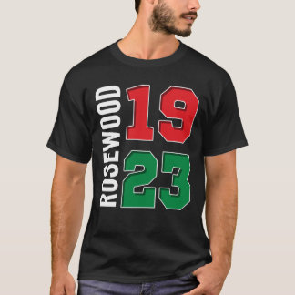 Camiseta 1923 Rosewood a Black Wall Street History