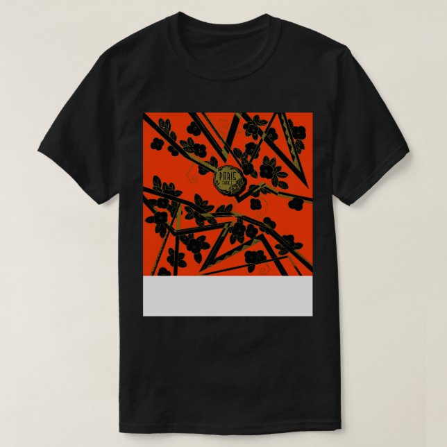Camiseta 1925 Art Deco Paris Perfume (Frente do Design)