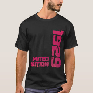 Camiseta 1929 Mulheres Ano De Nascimento 1929 Aniversário