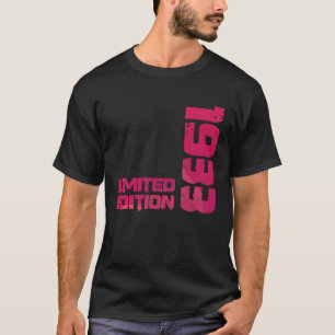 Camiseta 1933 Mulheres Ano De Nascimento 1933 Aniversário