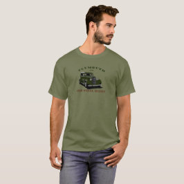 Camiseta 1934 Plymouth. Chrysler. Mopar. Barra verde ' 34.