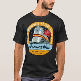Camiseta 1935 Comboio Ferroviário Hiawatha